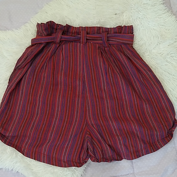 Urban outfitters PaperbagStriped Women's short S-P - Picture 4 of 8